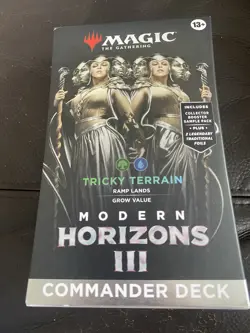 Magic: The Gathering Tricky Terrain Commander Deck Modern Horizons 3 - Image 1