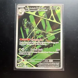 Pokemon TCG Team Rockets Spidops Card 187/182 Destined Rivals NM Condition - Image 1