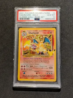 Charizard 4/102 Holo Pokemon Celebrations - PSA 10 Gem Mint - Image 2