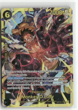 Monkey.D.Luffy OP10-118 SEC Royal Blood One Piece Card Game - Image 1
