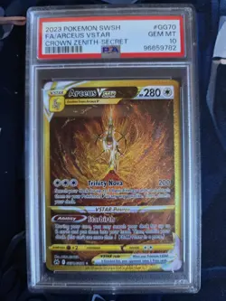 Crown Zenith Gold Vstar Galarian Gallery Set GG67 GG68 GG69 GG70 PSA 10 Set - Image 4