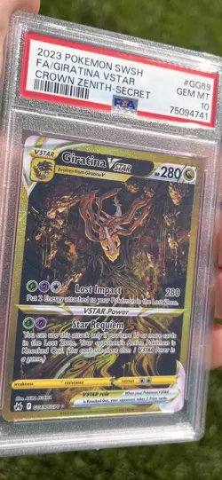 Crown Zenith Gold Vstar Galarian Gallery Set GG67 GG68 GG69 GG70 ALL PSA 10 - Image 1