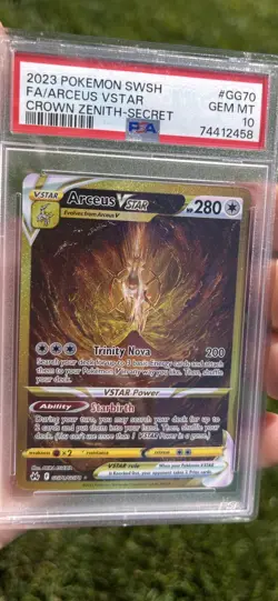 Crown Zenith Gold Vstar Galarian Gallery Set GG67 GG68 GG69 GG70 ALL PSA 10 - Image 2