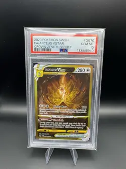 Crown Zenith Gold Vstar Galarian Gallery Set GG67 GG68 GG69 GG70 Gem Mint PSA 10 - Image 2