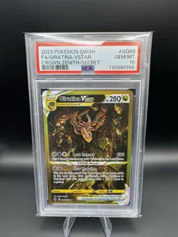 Crown Zenith Gold Vstar Galarian Gallery Set GG67 GG68 GG69 GG70 Gem Mint PSA 10 - Image 3