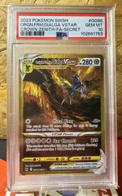 Crown Zenith Gold Vstar Galarian Gallery Set GG67 GG68 GG69 GG70 PSA 10 Set - Image 3