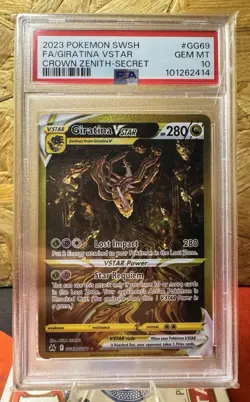 Crown Zenith Gold Vstar Galarian Gallery Set GG67 GG68 GG69 GG70 PSA 10 Set - Image 5