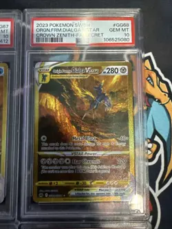 Crown Zenith Gold Vstar Galarian Gallery Set GG67 GG68 GG69 GG70 PSA 10 Set - Image 3