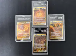 TAG 10 Set Crown Zenith Gold Vstar Galarian Gallery Giratina GG67 GG68 GG69 GG70 - Image 1
