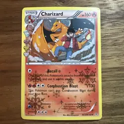 Pokemon Charizard Uncommon Generations: Radiant Collection RC5/RC32 LP - Image 1