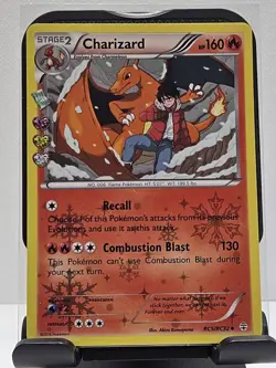 Pokemon Charizard Uncommon Generations: Radiant Collection RC5/RC32 LP - Image 1