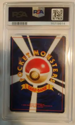 1997 Pocket Monsters Pokemon Team Rocket Dark Dragonite Holo #149 PSA 9 - Image 2