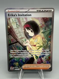 Pokemon TCG SV: Scarlet & Violet 151 Erika's Invitation #203/165 - Image 1