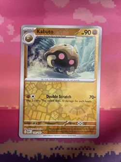 Pokemon Card Kabuto Scarlet & Violet 151 Reverse Holo 140/165 Near Mint - Image 1