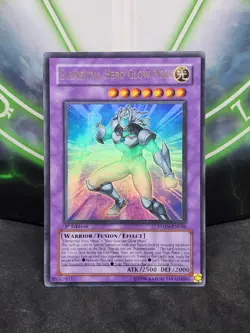 Yugioh Elemental Hero Glow Neos STON-EN036 Ultra Rare 1st Edition NM - Image 1