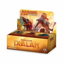 English Magic the Gathering: Rivals of Ixalan Booster Box Sealed MTG 630509550616 - Image 1