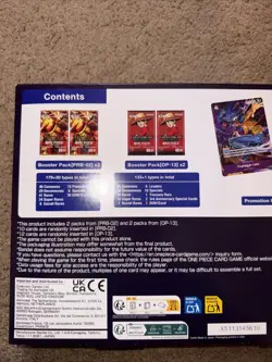 One Piece Illustration Box Vol.6 English Promo Card OP13 PRB02 OVP Sealed New - Image 4
