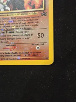 Entei #34 [Reverse Holo] Black Star Promo: WOTC - Pokemon Card TCG - Image 5