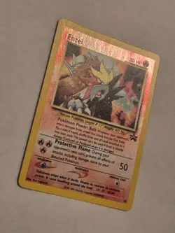 Entei 34 Reverse Holo Rare Black Star Promo Pokemon Card TCG - Image 2
