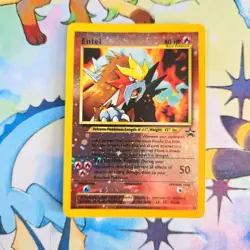 Entei 34 Reverse Holo Rare Black Star Promo Pokemon Card TCG LP - Image 1