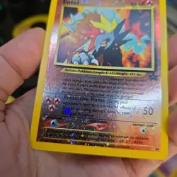 Entei 34 Reverse Holo Rare Black Star Promo Pokemon Card TCG LP - Image 5