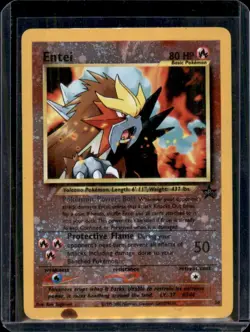 Entei Black Star Promo 34 WoTC Reverse Holo - Pokemon Card TCG - HP - Image 1