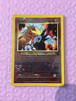 Entei #34 [Reverse Holo] Black Star Promo: WOTC - Pokemon Card TCG - Image 1