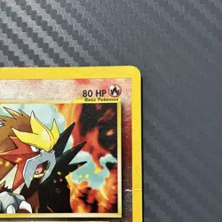 Entei 34 Reverse Holo Rare Black Star Promo Pokemon Card TCG MP - Image 3
