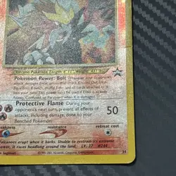 Entei 34 Reverse Holo Rare Black Star Promo Pokemon Card TCG MP - Image 5