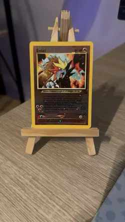 Entei 34 Reverse Holo Rare Black Star Promo Pokemon Card TCG NM - Image 1