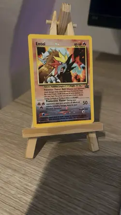 Entei 34 Reverse Holo Rare Black Star Promo Pokemon Card TCG NM - Image 2