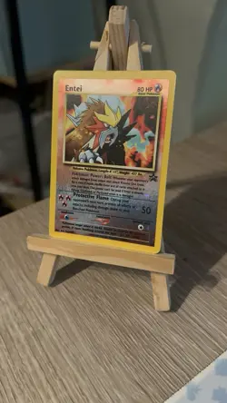 Entei 34 Reverse Holo Rare Black Star Promo Pokemon Card TCG NM - Image 3