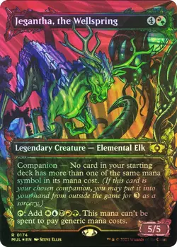 MTG HALO FOIL Jegantha, the Wellspring - Multiverse Legends #174 - Image 1