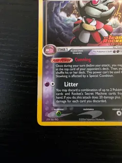 Dark Slowking 9/109 Holo Team Rocket Returns Pokemon TCG LP Lightly Played Eng - Image 5