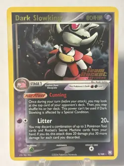 Pokemon Dark Slowking 9/109 Team Rocket Returns Set, Reverse Holo *Near Mint/LP* - Image 1