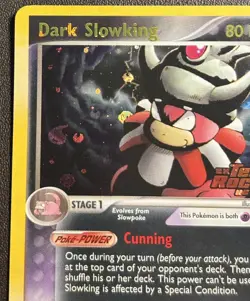 Pokemon Dark Slowking 9/109 Reverse Holo Team Rocket Returns LP Condition - Image 2