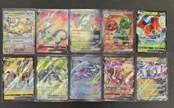 Pokemon GX / EX / V Lot (10 Cards) - All Holo - No Duplicates - NM - Image 1