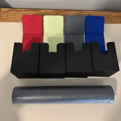 New WPGEAR Deck Case Bundle with 4 Deck Boxes with Mat for TCG Cards - Image 3