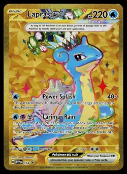 Pokemon Card - Lapras ex Scarlet & Violet Promo 164 Holo - Image 1