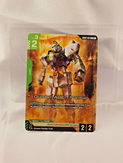 Gundam AGE-1 Normal - Dual Impact (GD02)-021 LR Near Mint Single Card! - Image 1