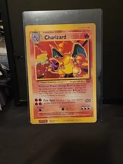 Charizard 4/102 JUMBO Promo Card Coro Coro Comics English Shadowless #'rd 1999. - Image 1