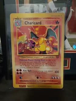 Charizard 4/102 JUMBO Promo Card Coro Coro Comics English Shadowless #'rd 1999. - Image 3