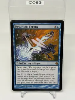 Notorious Throng LP Morningtide MTG MAGIC THE GATHERING - Image 1