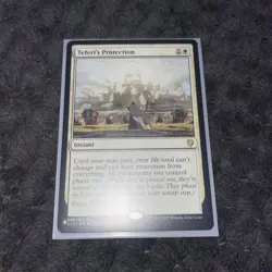 Teferi's Protection Commander 2017 Regular Rare Card, LP/NM Condition, MTG - Image 1