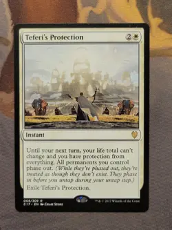 1x Teferi's Protection - Commander 2017 Rare MTG NM - Image 1