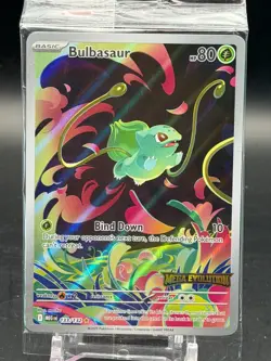 Bulbasaur 133/132 Stamped Promo Holo Pokemon 2025 Mega Evolution - NM Sealed - Image 1