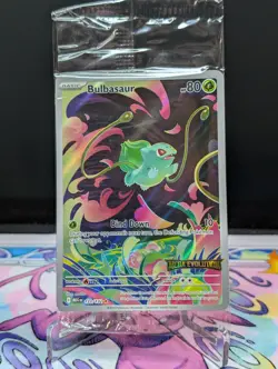 Bulbasaur Stamped Mega Evolutions Promo (SEALED) Pokemon - Image 1