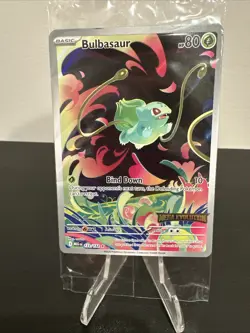 Bulbasaur Stamped 133/132 Pokemon Mega Evolution Sealed Promo - fresh from box - Image 1