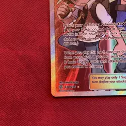 Pokemon Red & Blue TAG TEAM 234/236 Full Art Secret Rare Cosmic Eclipse NM - Image 4