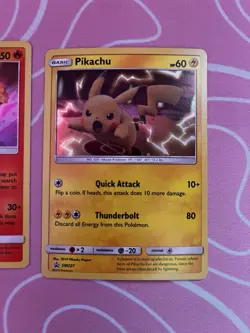 Pokemon TCG Armored Mewtwo SM228 & Charizard SM226 & Pikachu SM227 Holo Set - Image 4
